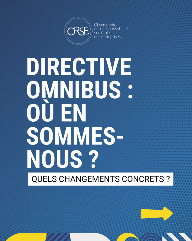 Observatoire de la Responsabilité Sociétale des Entreprises (ORSE)